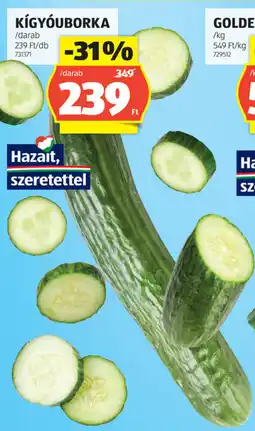 ALDI Kígyóuborka ajánlat