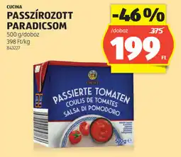 ALDI Cucina Passzírozott paradicsom ajánlat