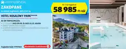 ALDI Lengyelország Zakopane Hotel Nosalowy Park ajánlat
