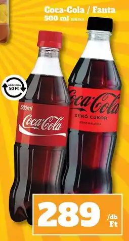 Vil-For Coca-Cola / Fanta ajánlat