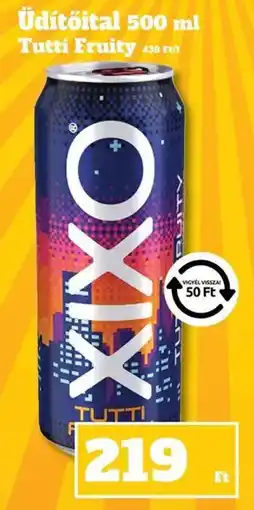 Vil-For XIXO üdítőital ajánlat
