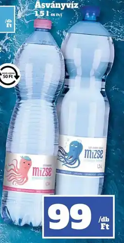 Vil-For Mizse ásványvíz ajánlat
