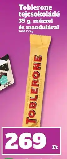 Vil-For Toblerone tejcsokoládé ajánlat