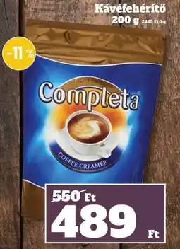 Vil-For Completa Kávéfehérítő ajánlat