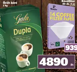 Vil-For Őrölt kávé ajánlat