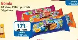 ÁRKLUB Bombi lekvárral töltött puszedli ajánlat