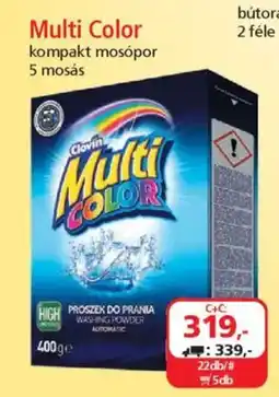 ÁRKLUB Multi Color kompakt mosópor ajánlat