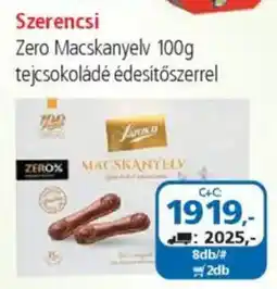 ÁRKLUB Szerencsi Zero Macskanyelv ajánlat