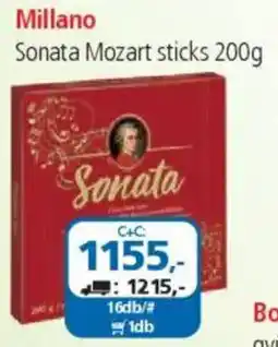 ÁRKLUB Millano Sonata Mozart sticks ajánlat