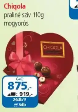 ÁRKLUB Chiqola praliné szív ajánlat