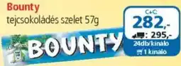 ÁRKLUB Bounty tejcsokoládés szelet ajánlat