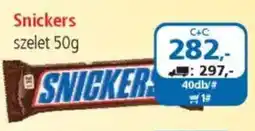 ÁRKLUB Snickers szelet ajánlat