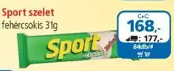 ÁRKLUB Sport szelet fehércsokis ajánlat