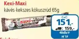 ÁRKLUB Kexi-Maxi kávés-kekszes kókuszrúd ajánlat