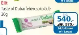 ÁRKLUB Elit Taste of Dubai fehércsokoládé ajánlat