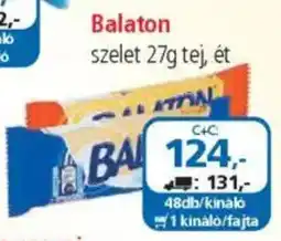 ÁRKLUB Balaton szelet ajánlat