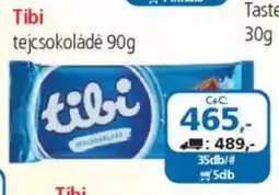 ÁRKLUB Tibi tejcsokoládé ajánlat