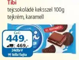 ÁRKLUB Tibi tejcsokoládé keksszel ajánlat