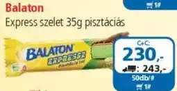 ÁRKLUB Balaton Express szelet ajánlat