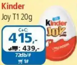 ÁRKLUB Kinder Joy T1 ajánlat