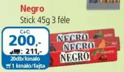 ÁRKLUB Negro Stick ajánlat