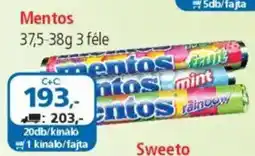 ÁRKLUB Mentos ajánlat