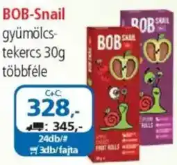 ÁRKLUB BOB-Snail gyümölcs- tekercs ajánlat