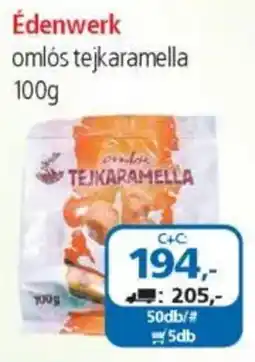 ÁRKLUB Édenwerk omlós tejkaramella ajánlat