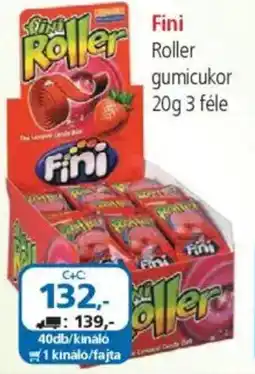 ÁRKLUB Fini Roller gumicukor ajánlat