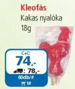 ÁRKLUB Kleofás Kakas nyalóka ajánlat
