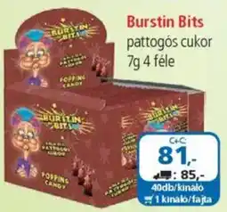 ÁRKLUB Burstin Bits pattogós cukor ajánlat
