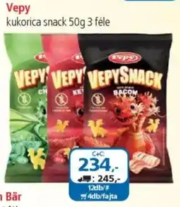 ÁRKLUB Vepy kukorica snack ajánlat