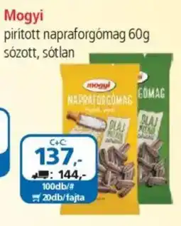 ÁRKLUB Mogyi pirított napraforgómag ajánlat
