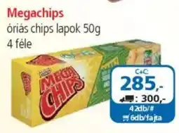 ÁRKLUB Megachips óriás chips lapok ajánlat