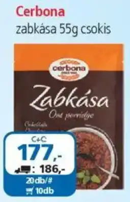 ÁRKLUB Cerbona zabkása ajánlat