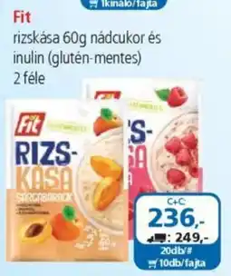 ÁRKLUB Fit rizskása ajánlat