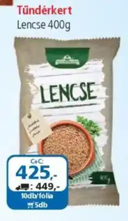 ÁRKLUB Tündérkert Lencse ajánlat
