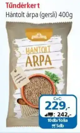 ÁRKLUB Tündérkert Hántolt árpa (gersli) ajánlat