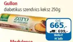 ÁRKLUB Gullon diabetikus szendvics keksz ajánlat