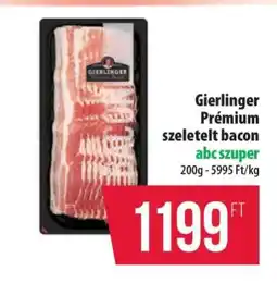 Coop Gierlinger prémium szeletelt bacon ajánlat