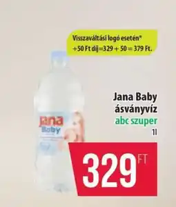 Coop Jana Baby ásványvíz ajánlat