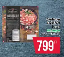 Coop Gierlinger Kockázott Bacon ajánlat