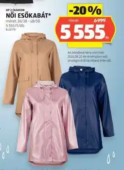 ALDI Női esőkabát ajánlat