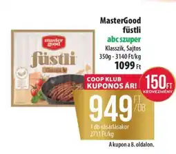 Coop MasterGood Füstli ajánlat