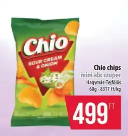 Coop Chio chips mini abcszuper ajánlat