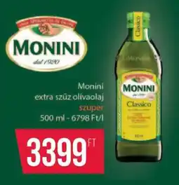 Coop MONINI Extra szűz olívaolaj ajánlat