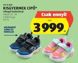 ALDI Lily & Dan Kisgyermek Cipő ajánlat