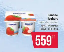Coop DANONE JOGHURT ajánlat