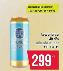 Coop Löwenbrau sör 4% ajánlat