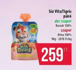 Coop Sió VitaTigris püré ajánlat
